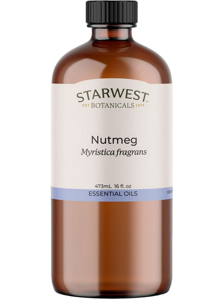 Starwest Botanicals, Nutmeg Essential Oil, 16 fl oz