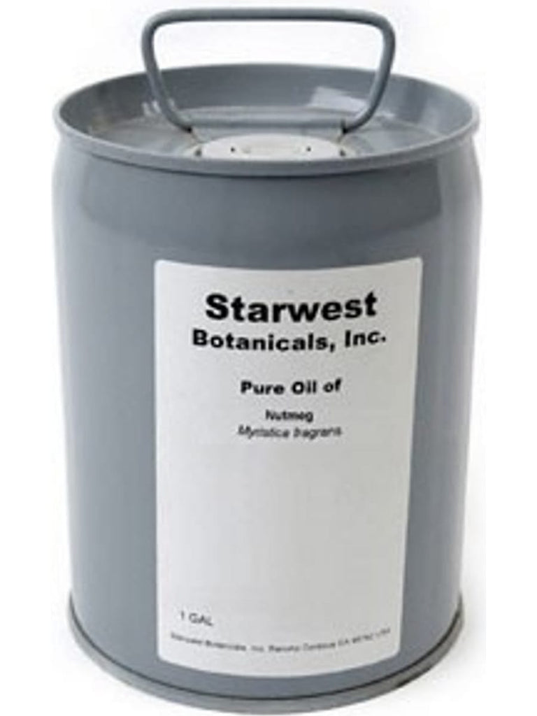 Starwest Botanicals, Nutmeg Essential Oil, 1 Gal