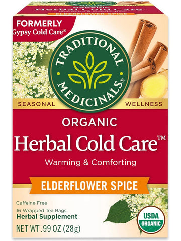 Traditional Medicinals, Herbal Cold Care Tea, 16 bags
