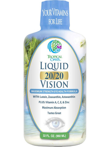 Tropical Oasis, Liquid 20/20 Vision, 32 fl oz
