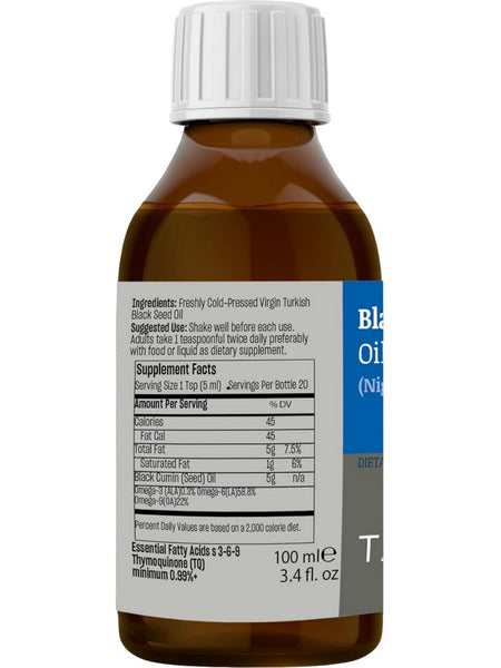 Talya, Black Seed Oil (Nigella Sativa), 3.4 fl oz