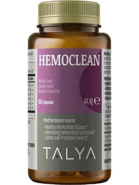 Talya, Hemoclean, 60 Capsules
