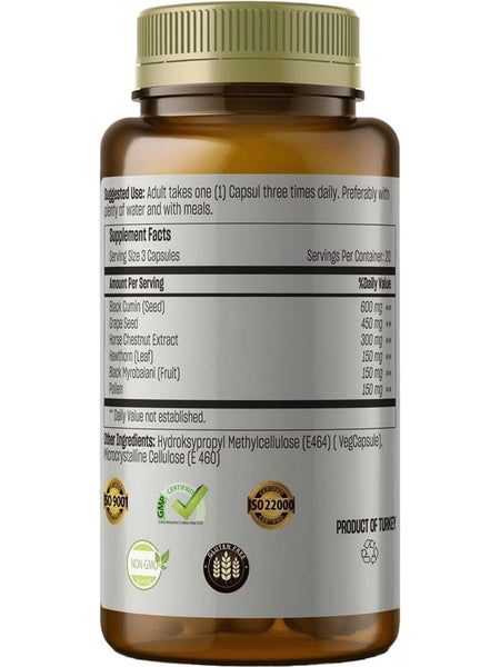 Talya, Hemoclean, 60 Capsules