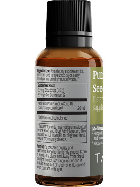 Talya, Pumpkin Seed Oil, 0.67 fl oz