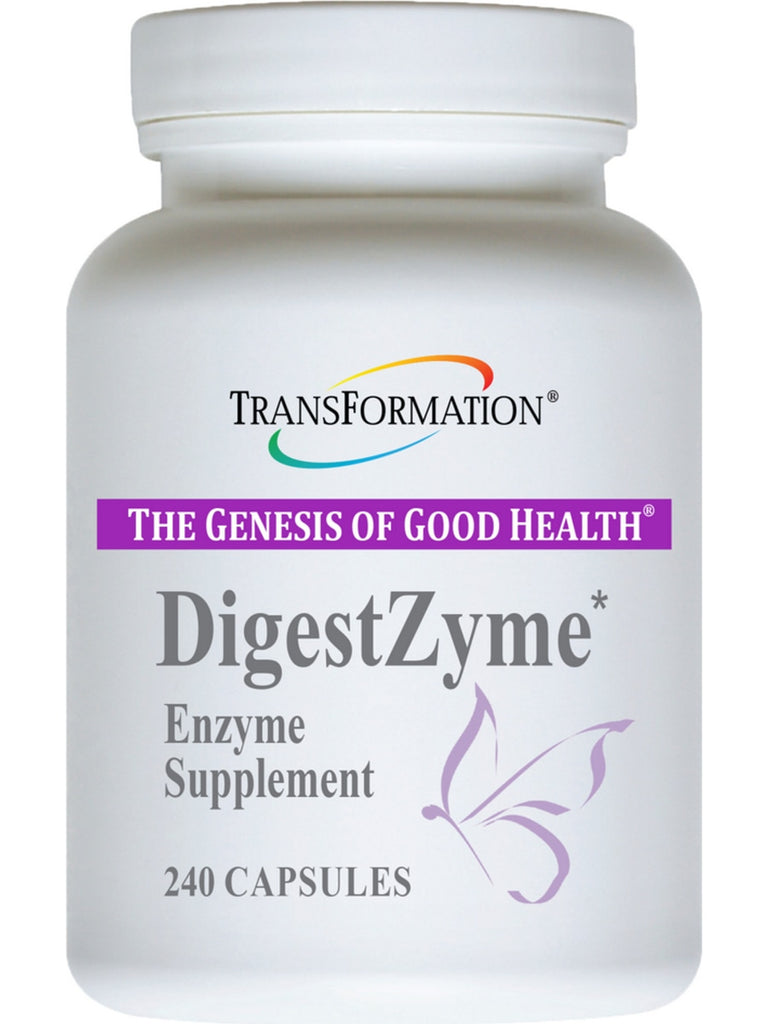 Transformation Enzymes, DigestZyme, 240 Capsules