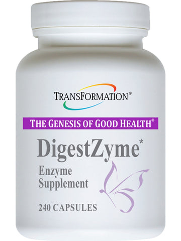 Transformation Enzymes, DigestZyme, 240 Capsules