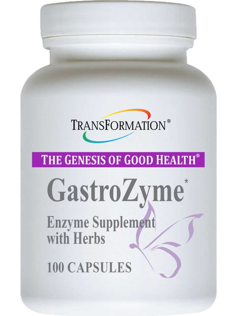 Transformation Enzymes, GastroZyme, 100 Capsules