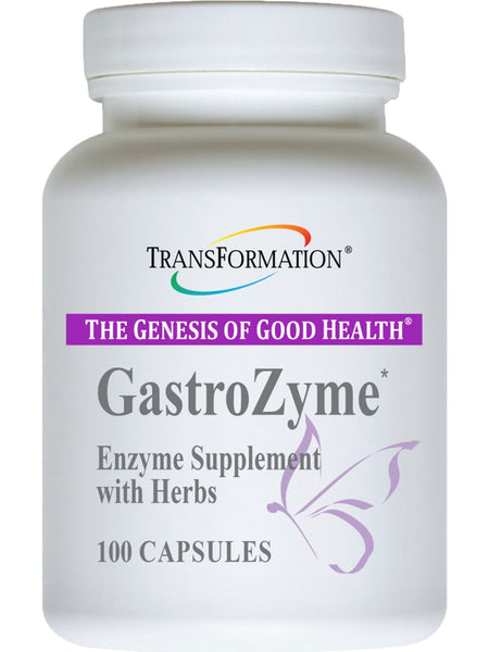 Transformation Enzymes, GastroZyme, 100 Capsules