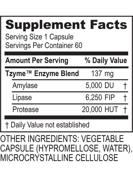 Transformation Enzymes, LypoZyme, 60 Capsules