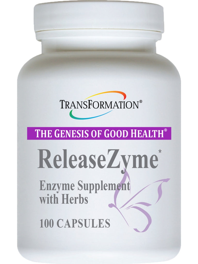 Transformation Enzymes, ReleaseZyme, 100 Capsules