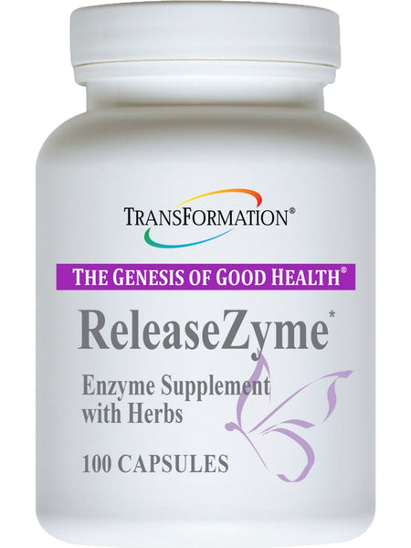 Transformation Enzymes, ReleaseZyme, 100 Capsules
