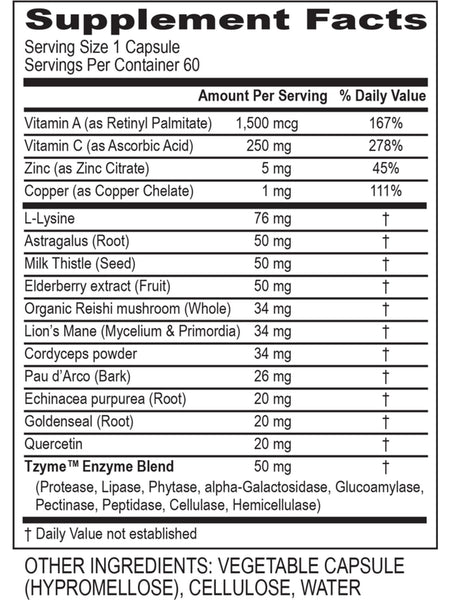 Transformation Enzymes, Immune AV, 60 Capsules