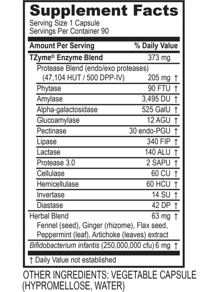 Transformation Enzymes, Carbo-G, 90 Capsules