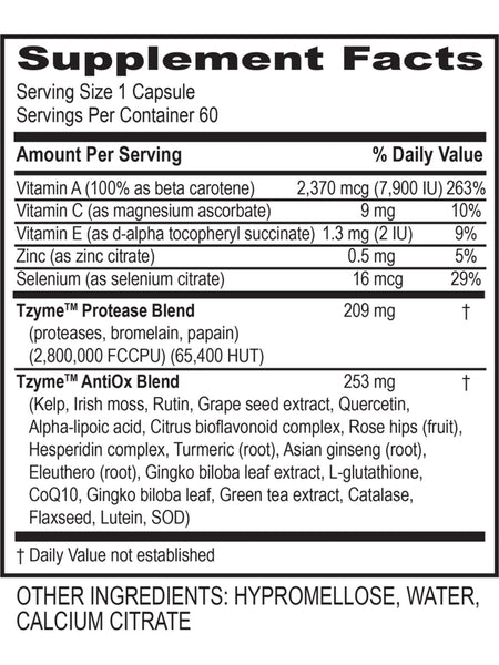 Transformation Enzymes, Protease IFC, 60 Capsules
