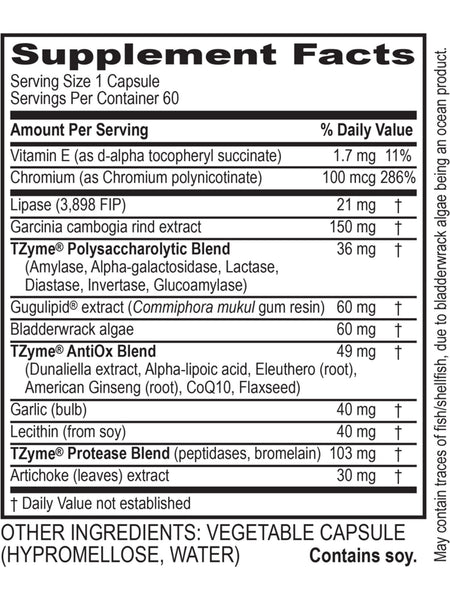 Transformation Enzymes, Lypo, 60 Capsules