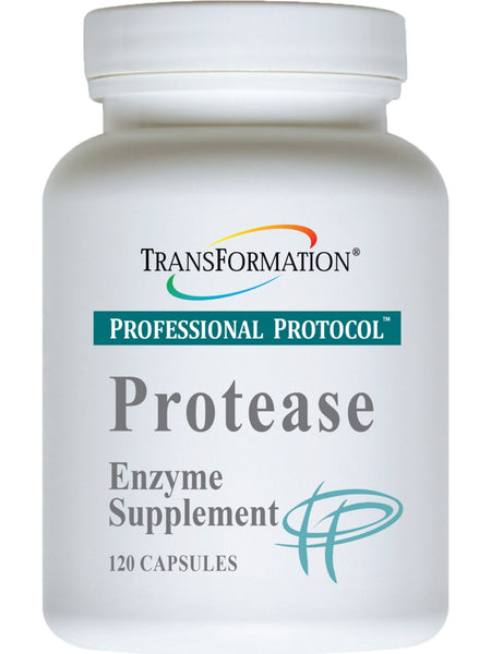 Transformation Enzymes, Protease, 120 Capsules