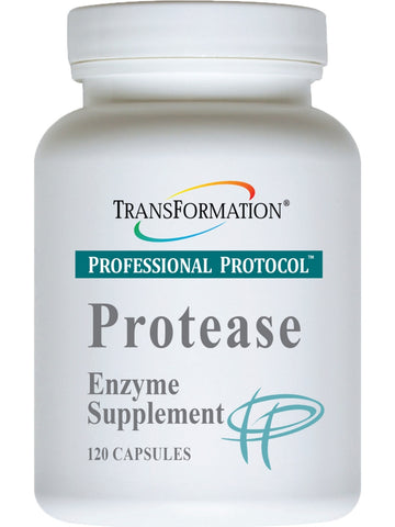 Transformation Enzymes, Protease, 120 Capsules