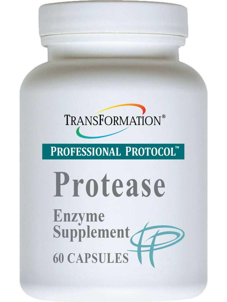 Transformation Enzymes, Protease, 60 Capsules