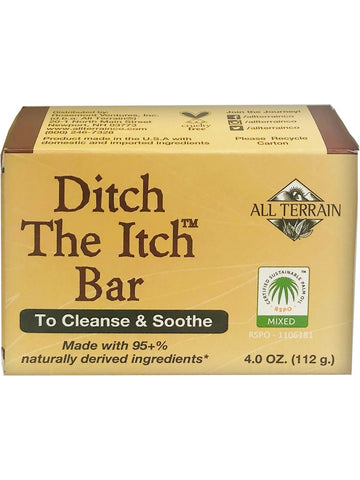 All Terrain, Ditch The Itch Bar, 4 oz