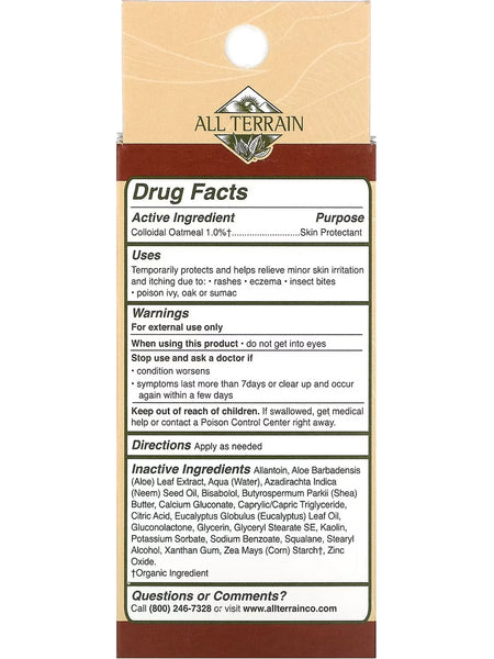 All Terrain, Ditch The Itch Cream, 2 fl oz