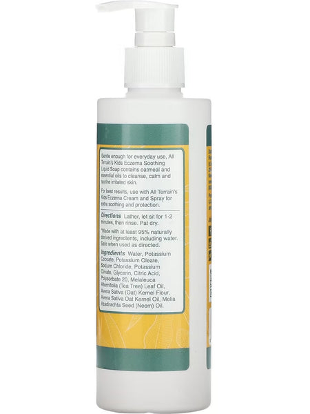 All Terrain, Kids Eczema Soothing Soap, 8 fl oz