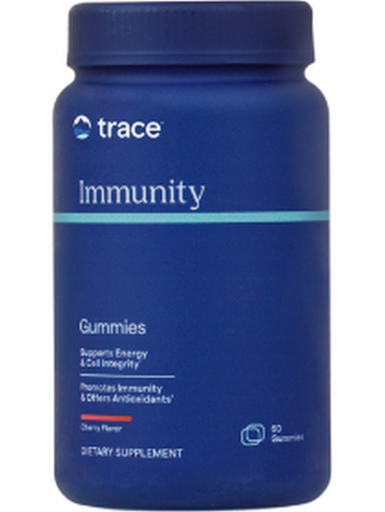 Trace Minerals, Immunity Gummies, Cherry Flavor, 60 Gummies