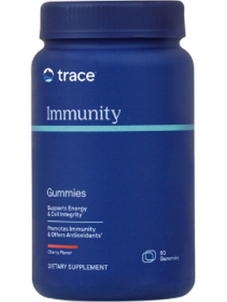 Trace Minerals, Immunity Gummies, Cherry Flavor, 60 Gummies