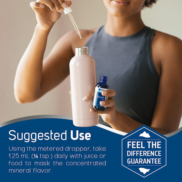 Trace Minerals, Ionic Boron, 6 mg, 2 fl oz
