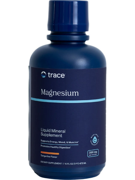 Trace Minerals, Liquid Magnesium, 300 mg, 16 fl oz