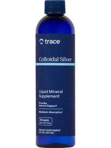 Trace Minerals, Colloidal Silver 30 PPM, 8 oz