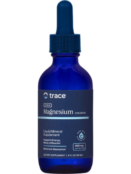 Trace Minerals, Ionic Magnesium, 400 mg, 2 fl oz