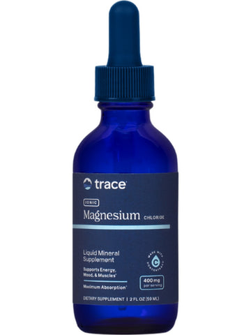 Trace Minerals, Ionic Magnesium, 400 mg, 2 fl oz