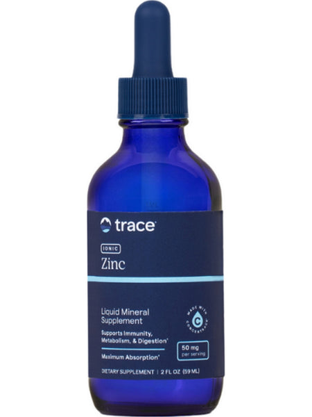 Trace Minerals, Ionic Zinc, 50 mg, 2 fl oz