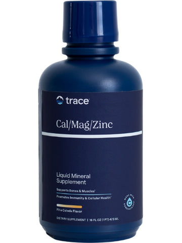 Trace Minerals, Liquid Cal/Mag/Zinc, 16 fl oz