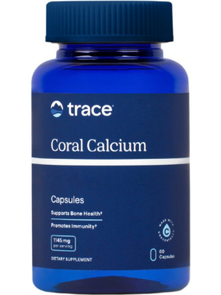 Trace Minerals, Coral Calcium, 60 vegetarian Capsules
