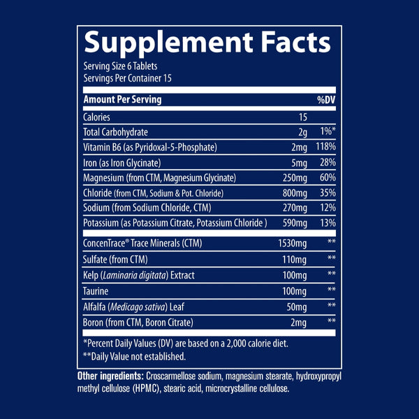 Trace Minerals, Electrolyte Stamina, 90 Tablets
