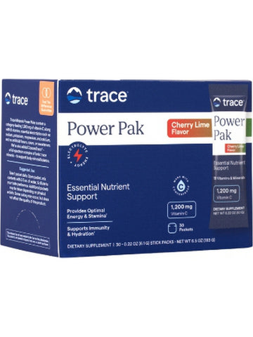 Trace Minerals, Electrolyte Stamina Power Pak, Cherry Lime, 30 Packets