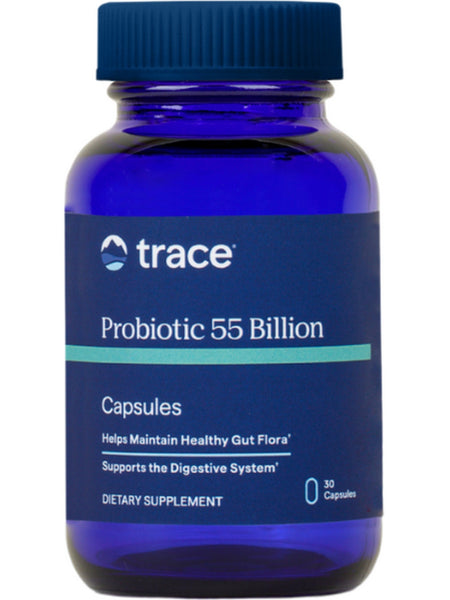 Trace Minerals, Probiotic 55 Billion, 30 Capsules