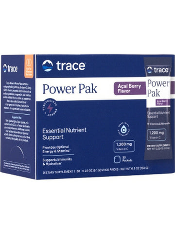 Trace Minerals, Electrolyte Stamina Power Pak, Acai Berry, 30 Packets