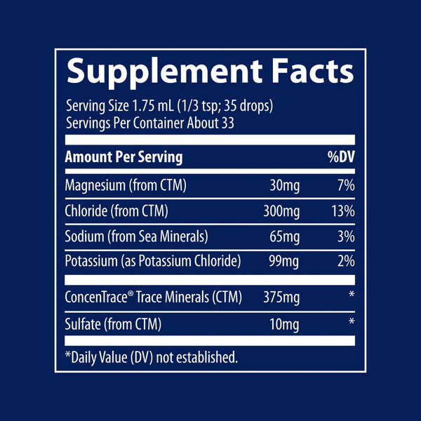Trace Minerals, Ionic Potassium, 99 mg, 2 fl oz