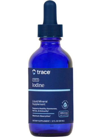 Trace Minerals, Ionic Iodine from Potassium Iodide, 225 mcg, 2 fl oz