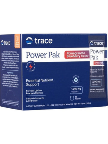 Trace Minerals, Electrolyte Stamina Power Pak, Pomegranate Blueberry, 30 Packets