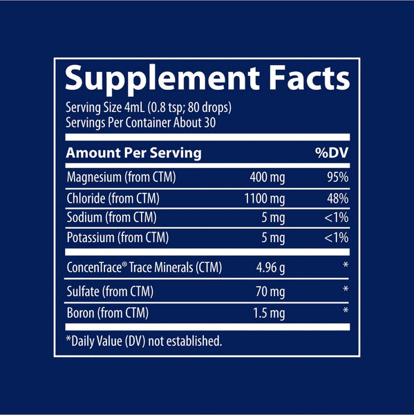 Trace Minerals, Ionic Magnesium, 400 mg, 4 fl oz