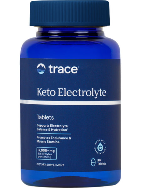 Trace Minerals, KETO Electrolyte Tablets, 90 Tablets