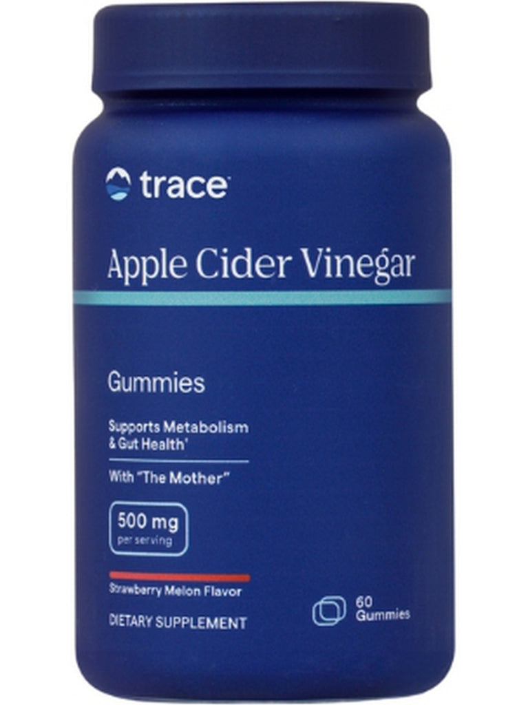 Trace Minerals, Apple Cider Vinegar Gummies, Strawberry Melon, 60 Gummies