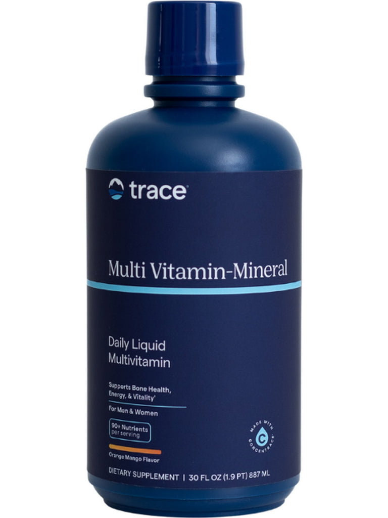 Trace Minerals, Liquid Multi Vitamin, Mineral Orange Mango, 30 fl oz