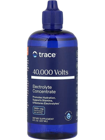 Trace Minerals, 40,000 Volts, 8 fl oz