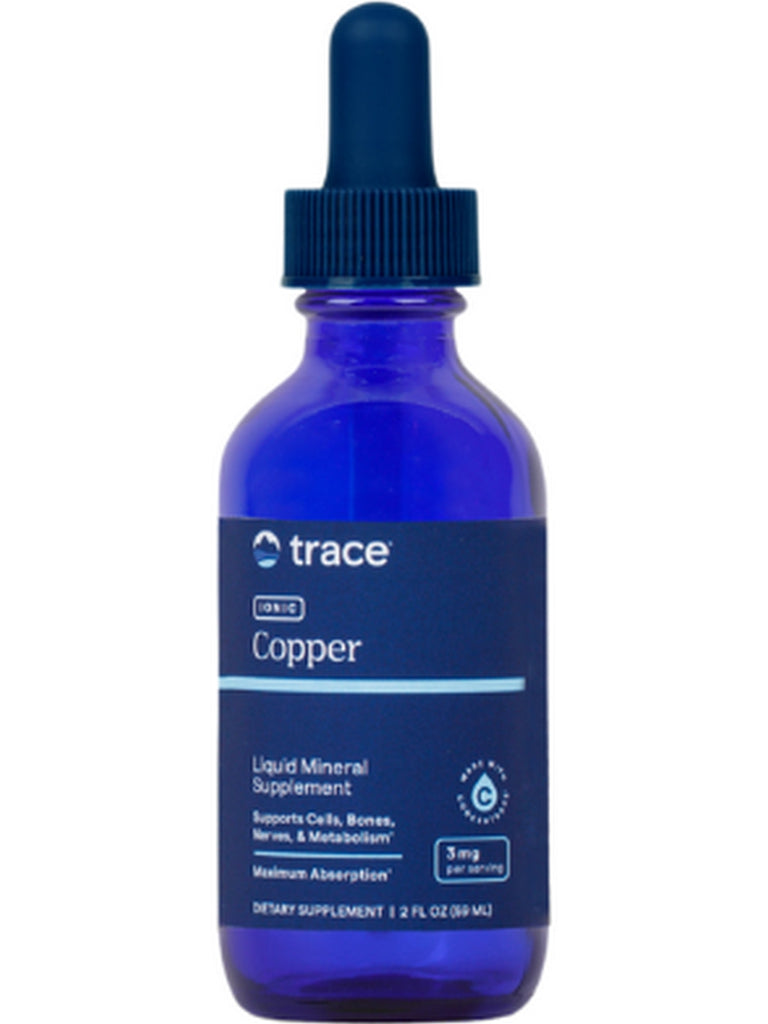 Trace Minerals, Ionic Copper, 3 mg, 2 fl oz