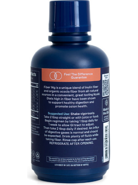 Trace Minerals, Fiber 14g, Orange Tangerine Flavor, 15 fl oz