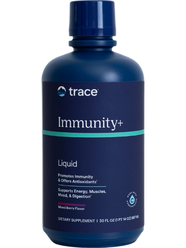 Trace Minerals, Liquid Immunity+, Mixed Berry, 30 fl oz
